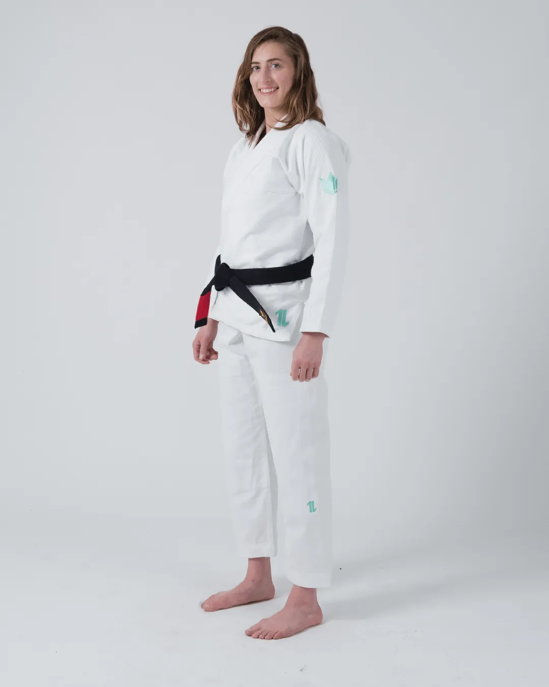 Limited Edition - The ONE Women's Jiu Jitsu Gi - Sage Mint - White