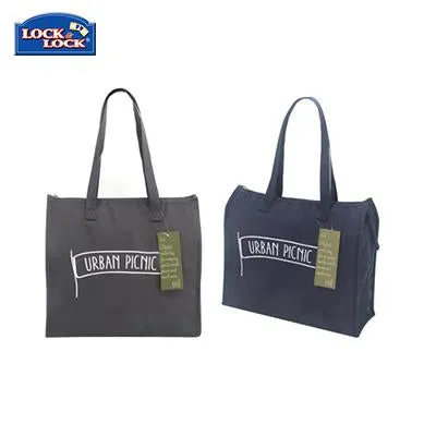 Lock & Lock Insulated Cooler Bag with Letter Design 18.0L