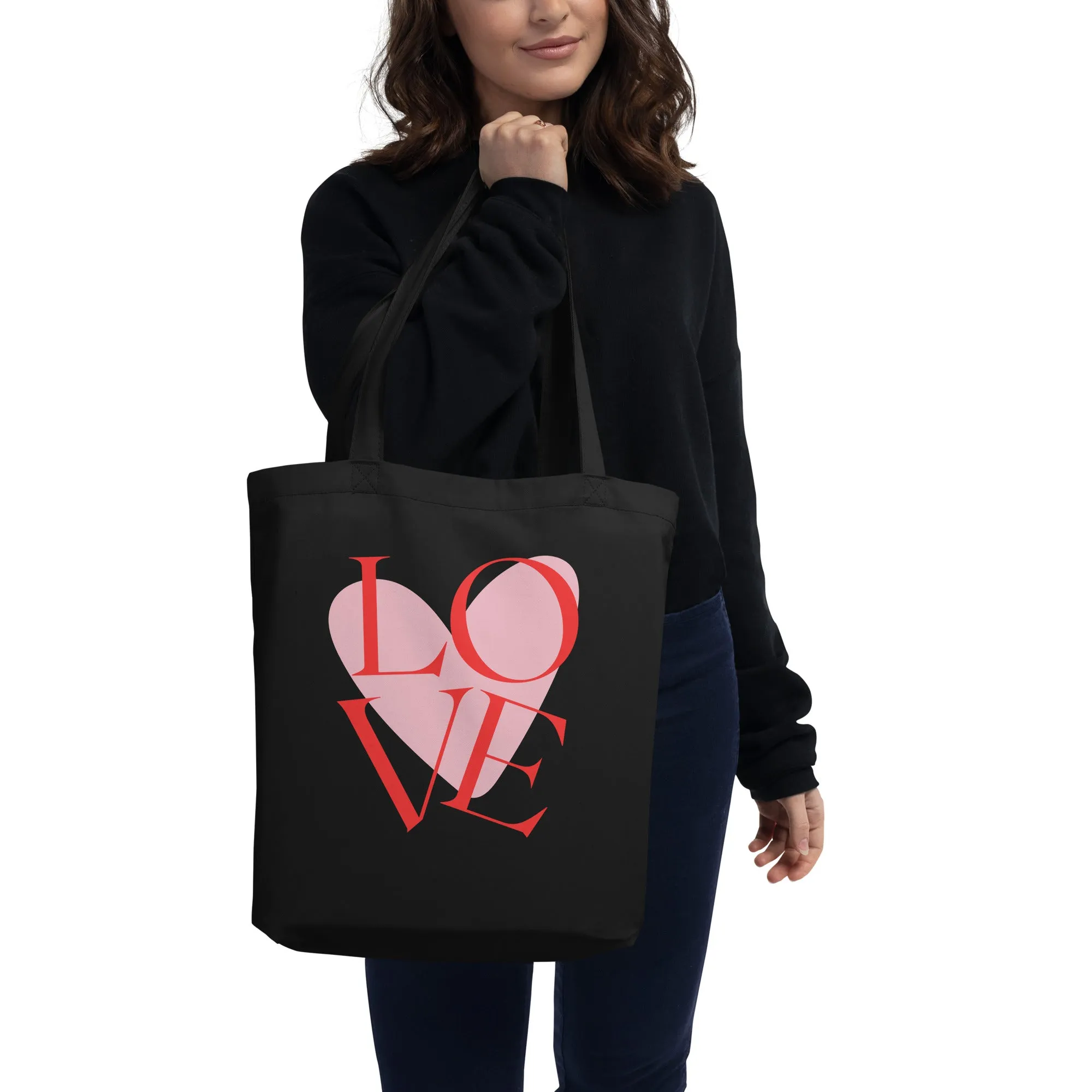 Love heart, organic Tote Bag