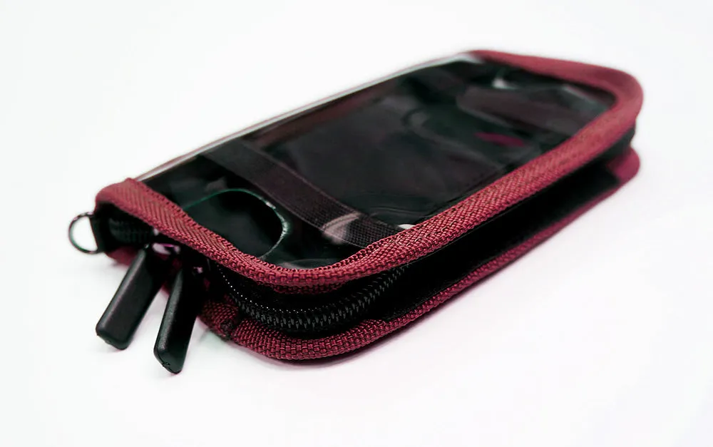 <A 000a001z8> Fungolia Smartphone Charging Pouch  (Burgundy)