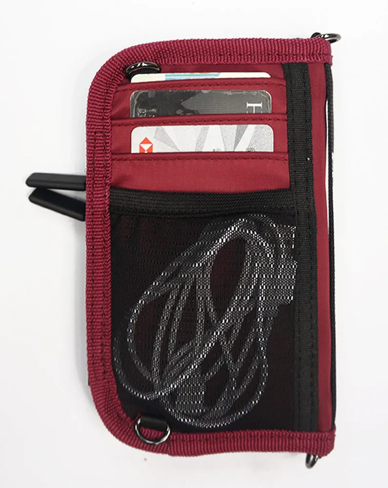 <A 000a001z8> Fungolia Smartphone Charging Pouch  (Burgundy)