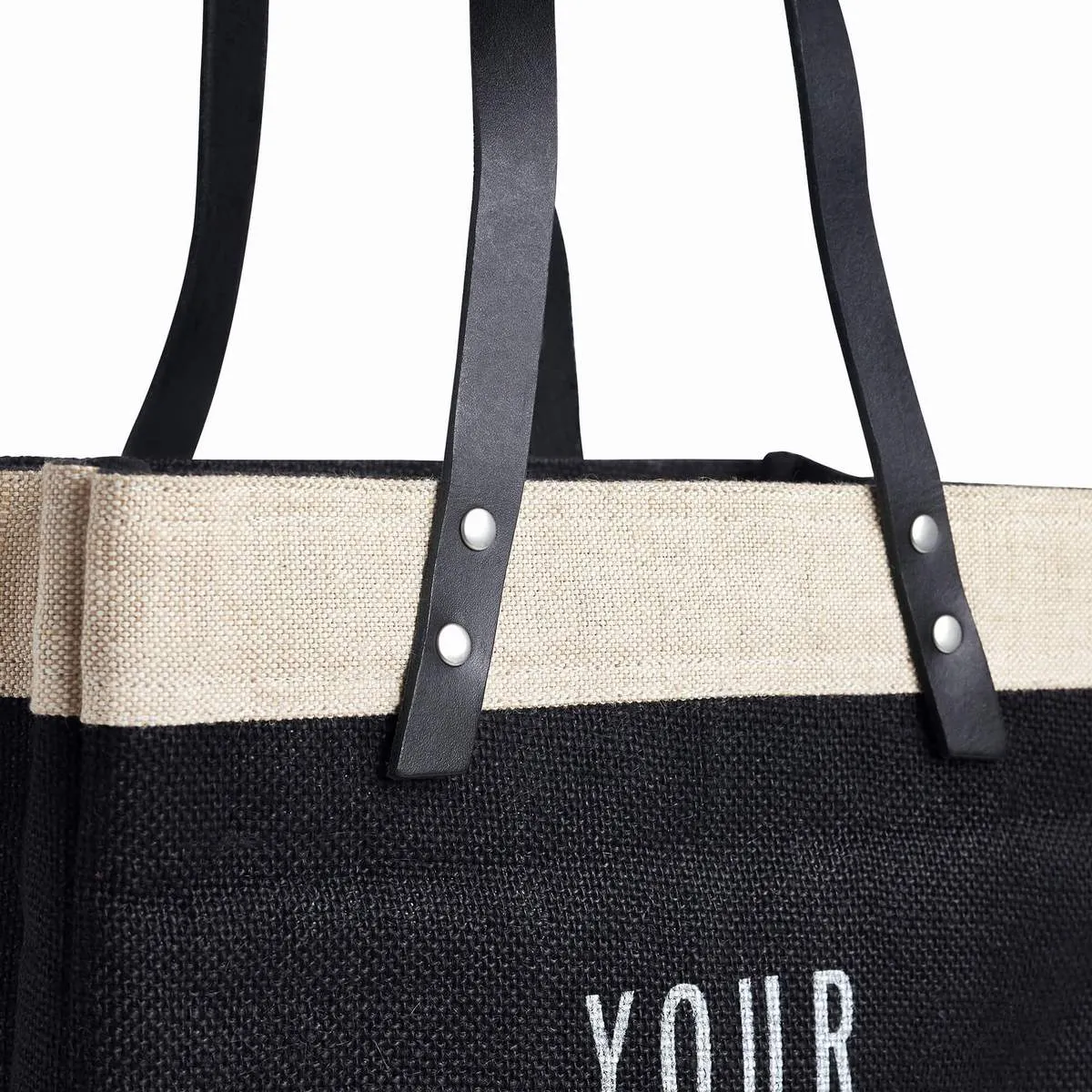 Market Tote in Black - Wholesale