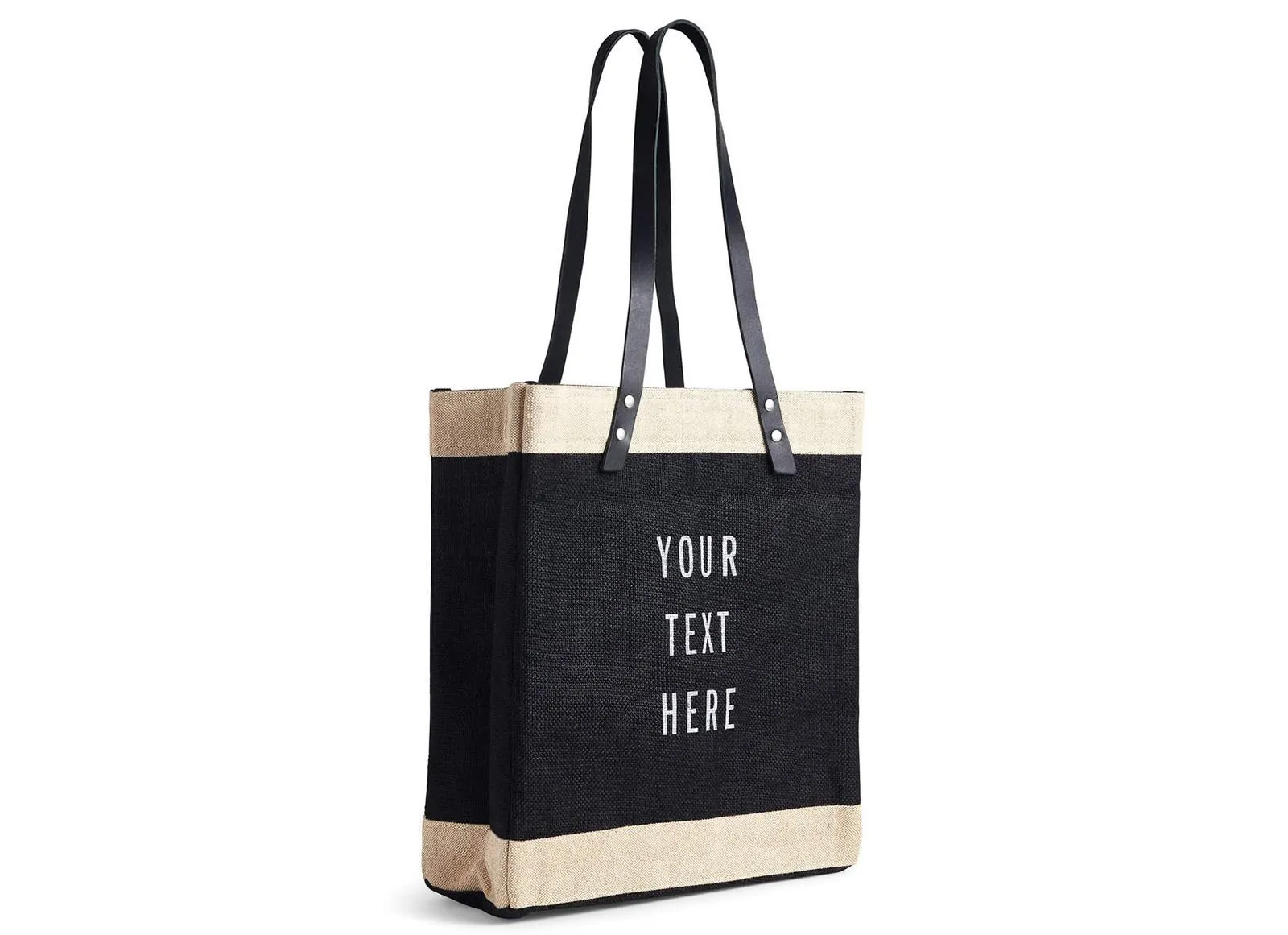 Market Tote in Black - Wholesale