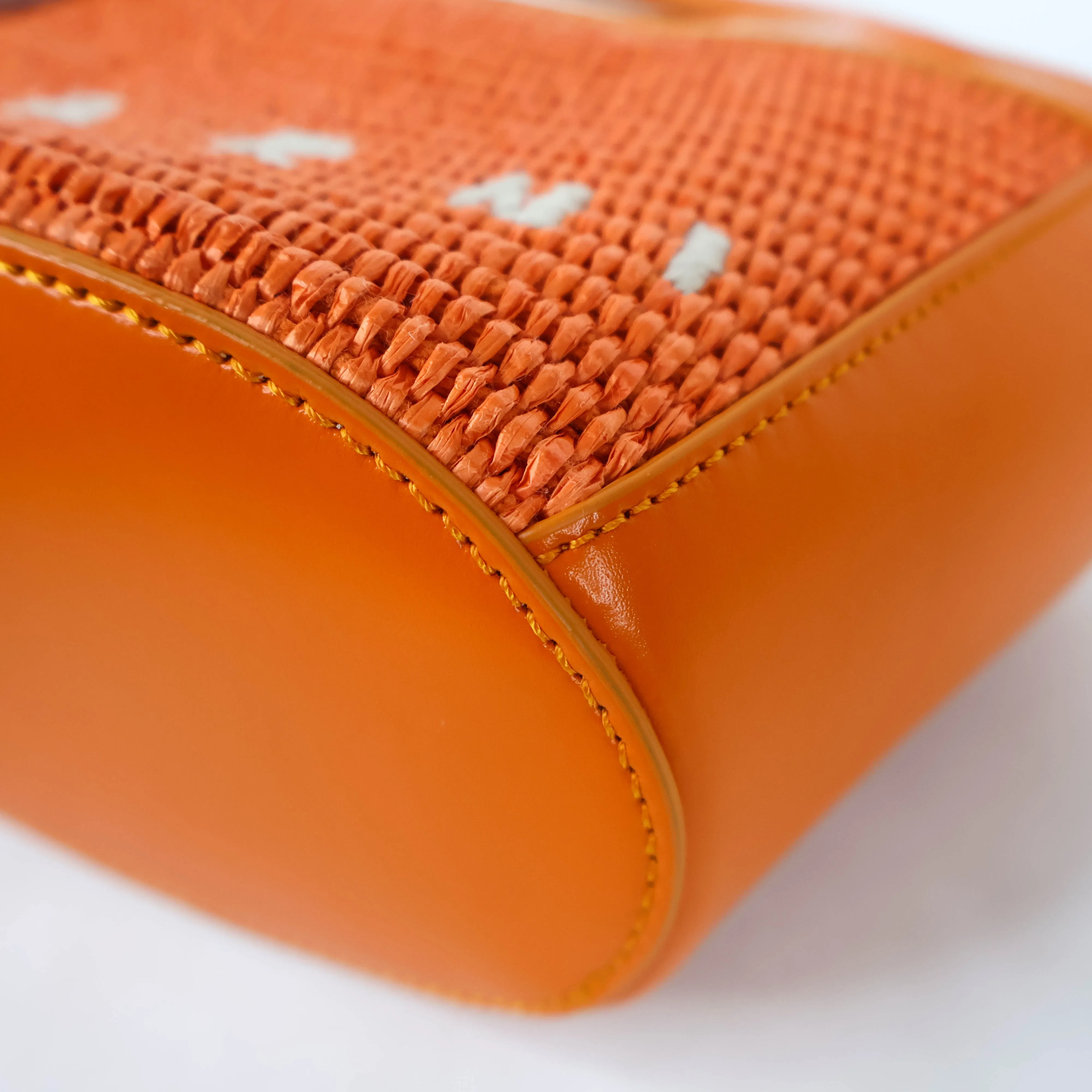 Marni Handbag Mini Strap Orange