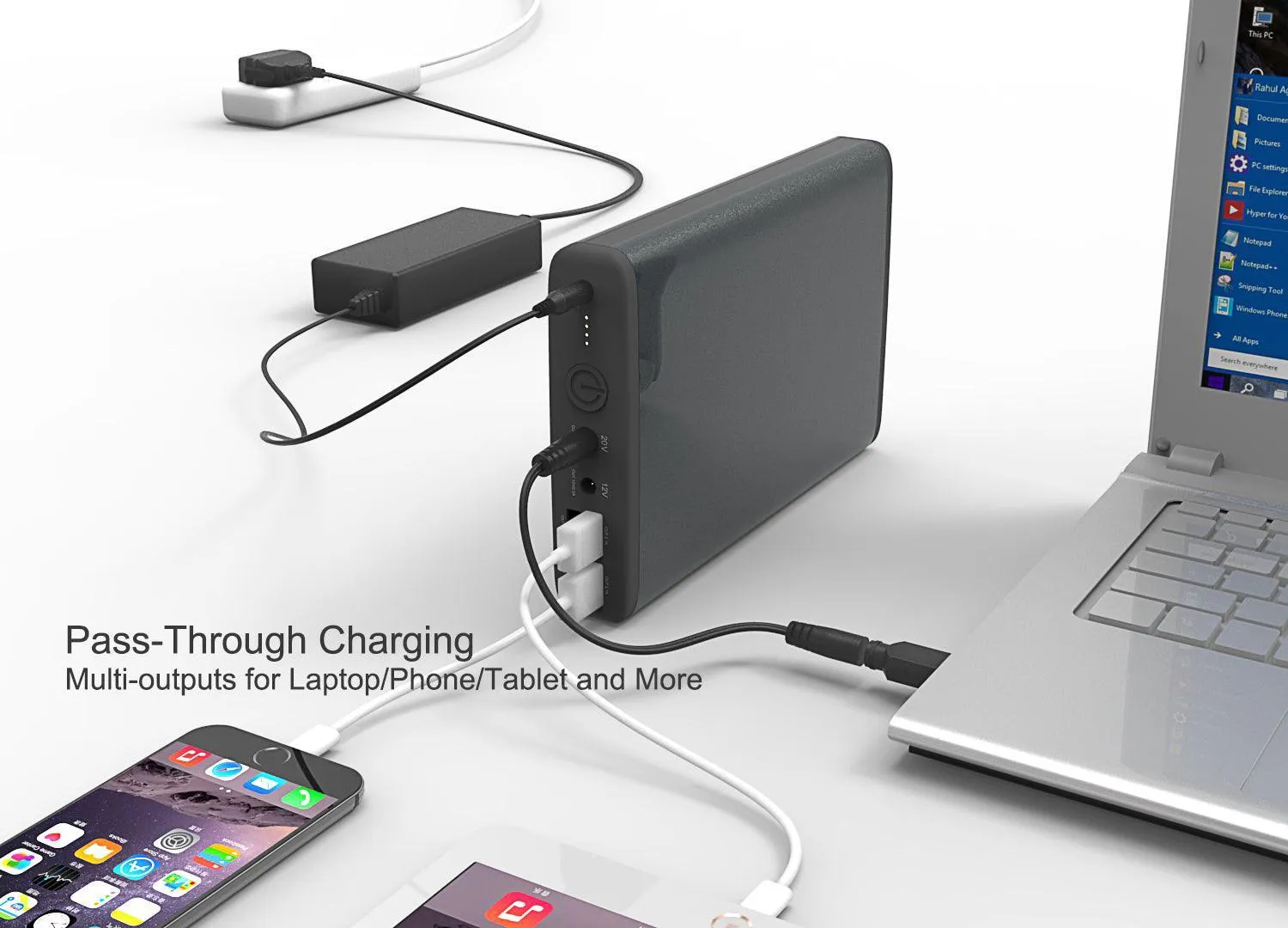 MAXOAK K2 185Wh/50000mAh Power Bank for Laptop