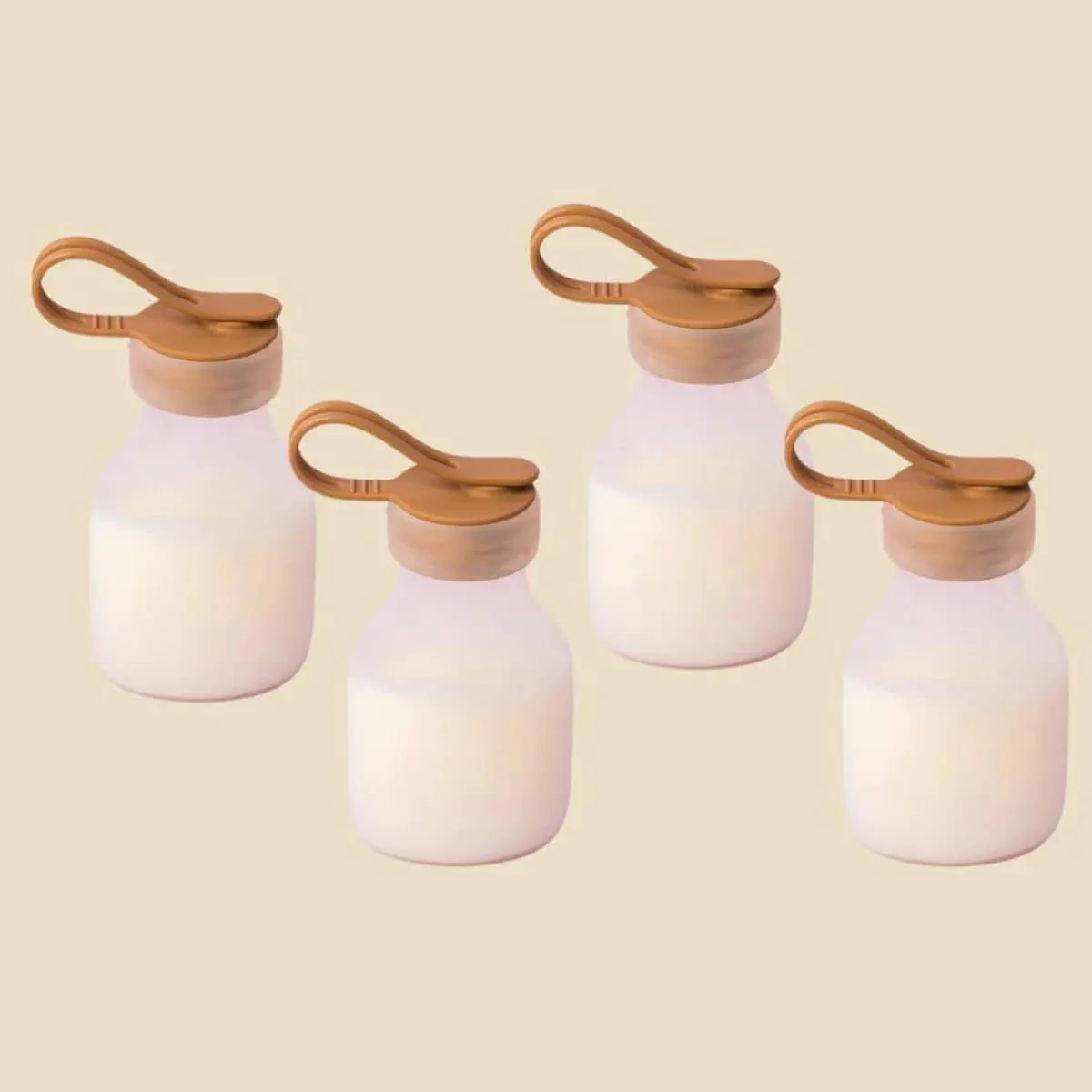 Meke Baby Silicone Reusable Milk Storage Bags