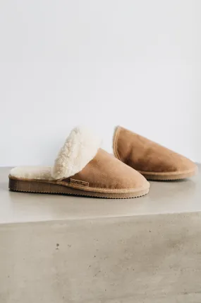 Men's Sheepskin Slip-on Slippers | WALTER