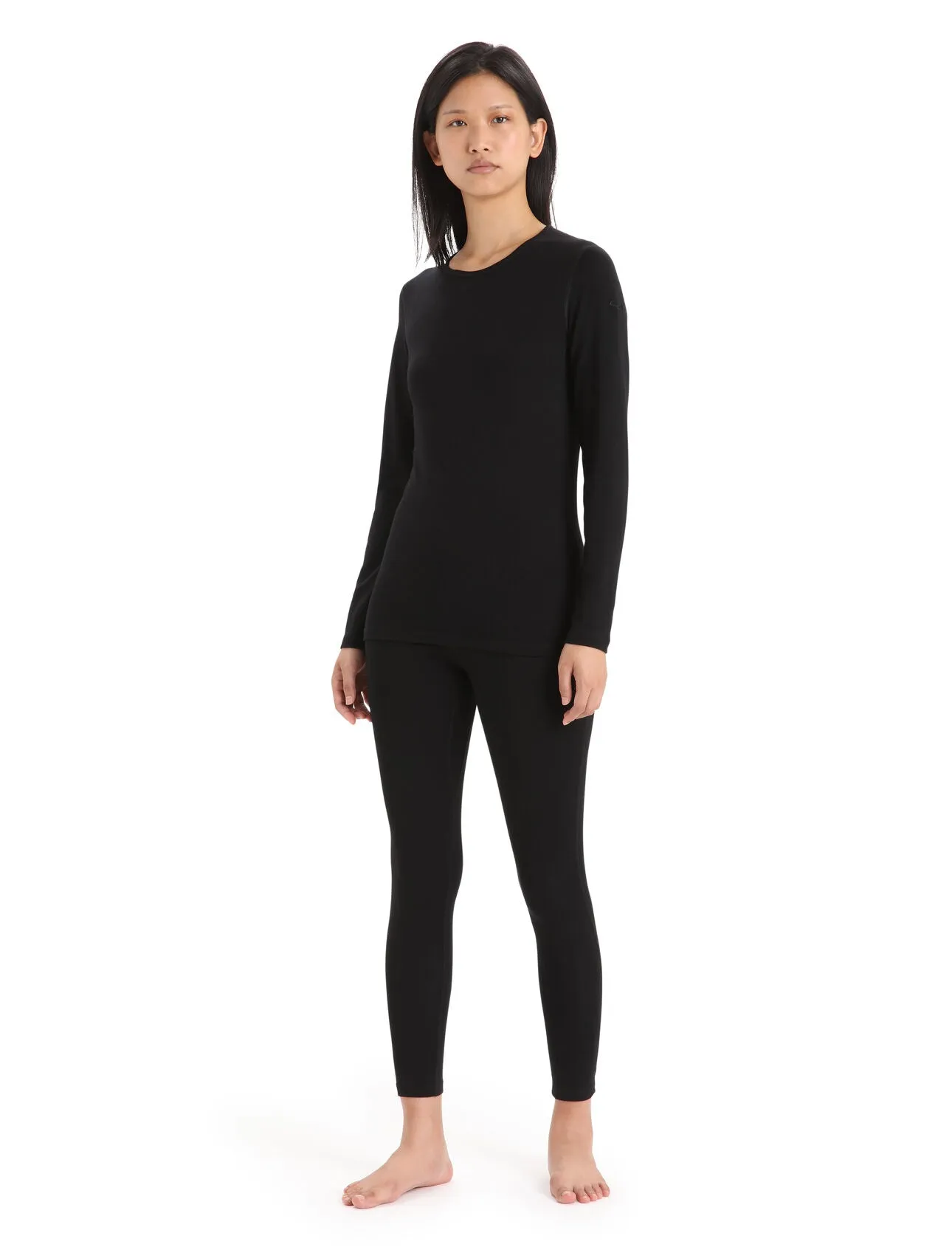 Merino 260 Tech Long Sleeve Crew - Black