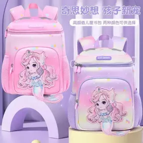 Mermaid Theme Fancy Backpacks