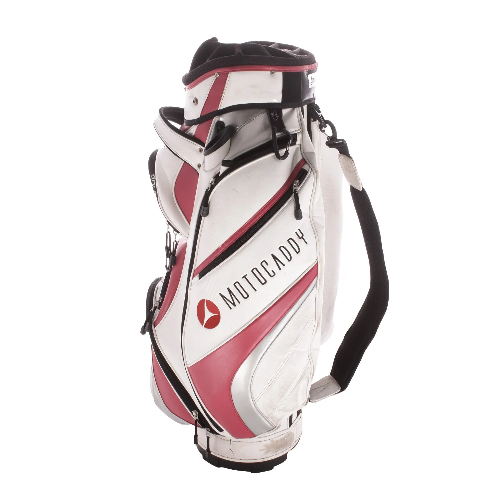 Motocaddy Pro Series Second Hand Cart Bag - White/Red