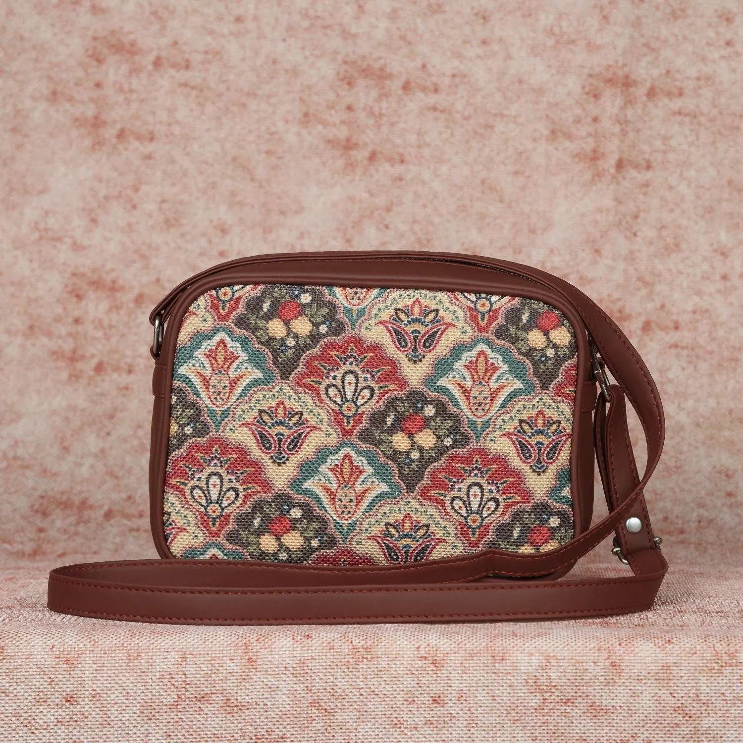 Mughal Art Multicolor Sling Bag