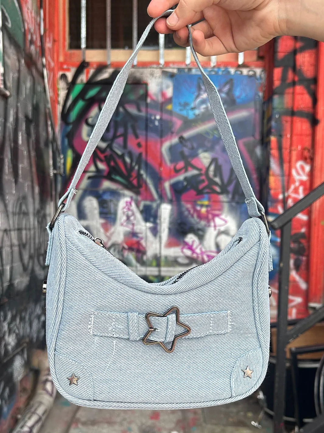 MY STAR HANDBAG - DENIM