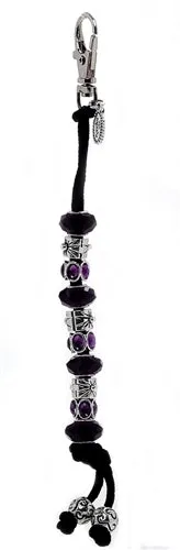 Navika Crystal Mantra Bead Golf Stroke Counter - Purple*