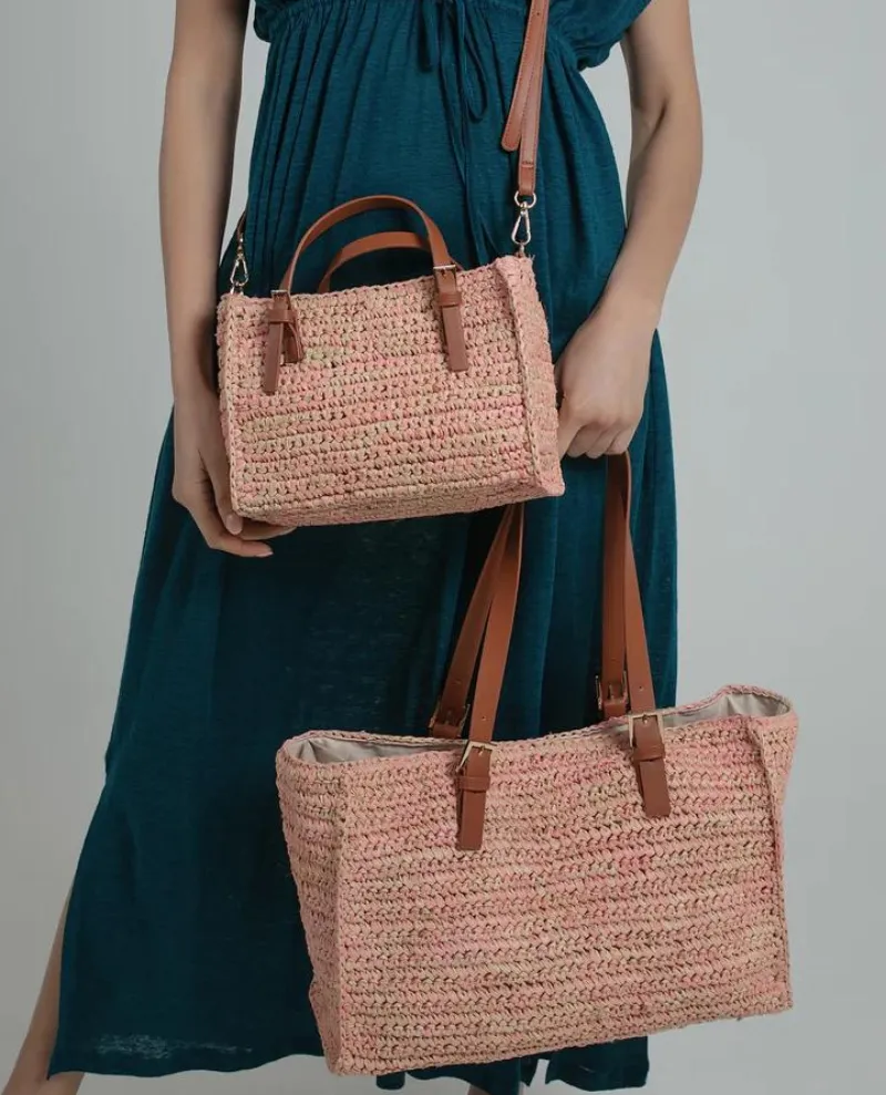 Nooki Maxine X Body Natural Pink Bag