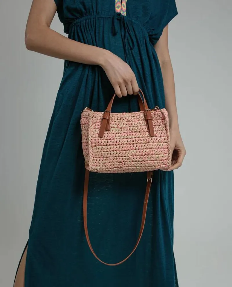 Nooki Maxine X Body Natural Pink Bag