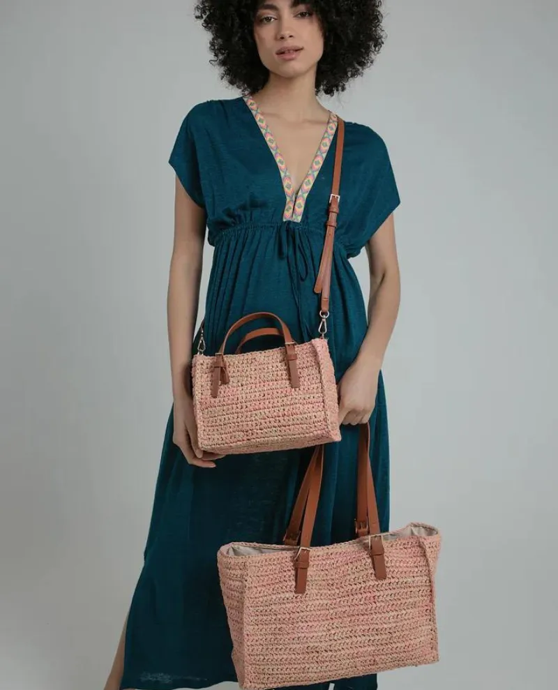 Nooki Maxine X Body Natural Pink Bag