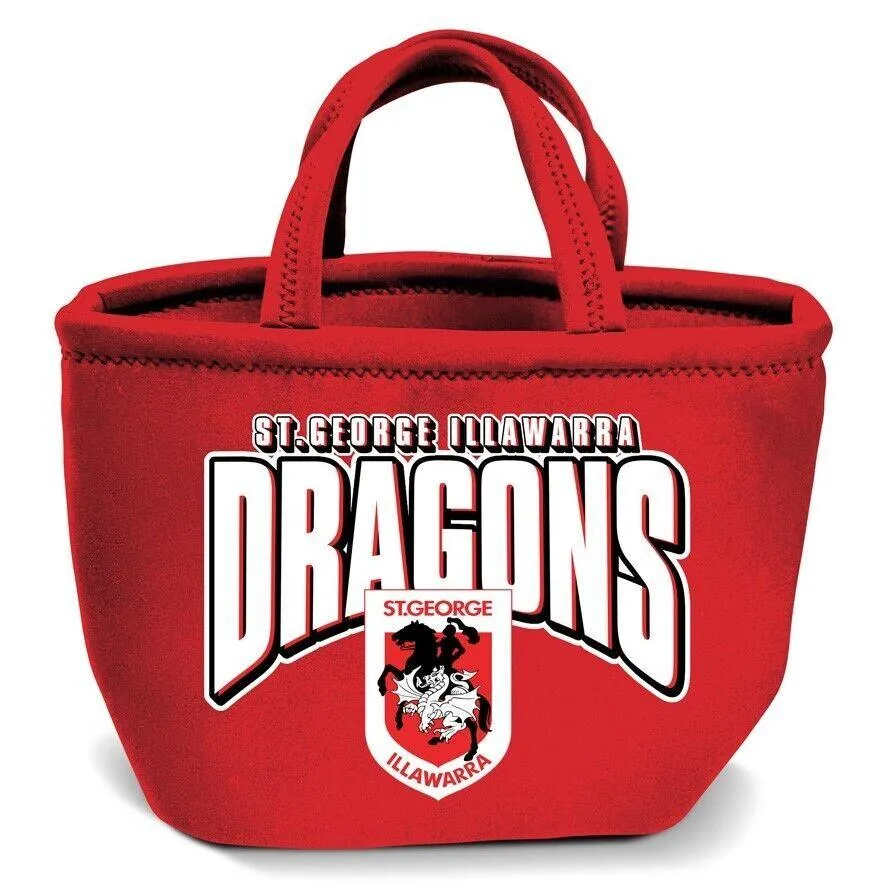 NRL Neoprene Cooler Bag - St George Illawarra Dragons - Insulated