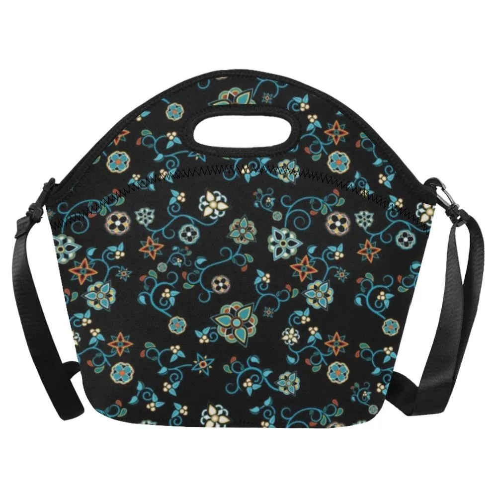 Ocean Bloom Neoprene Lunch Bag/Large