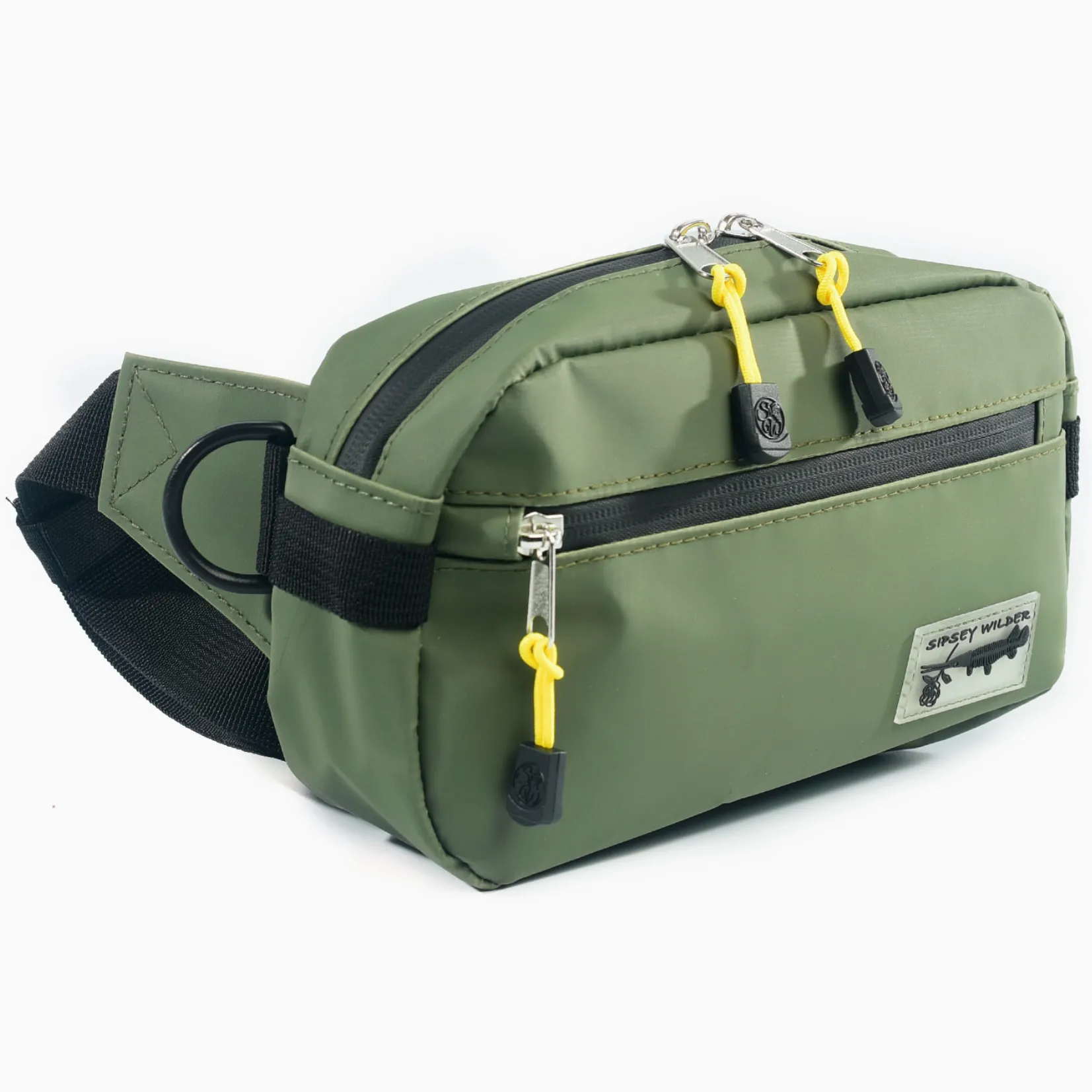 Olive Green Splash Proof Fanny Pack