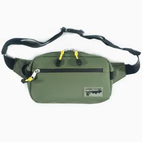 Olive Green Splash Proof Fanny Pack