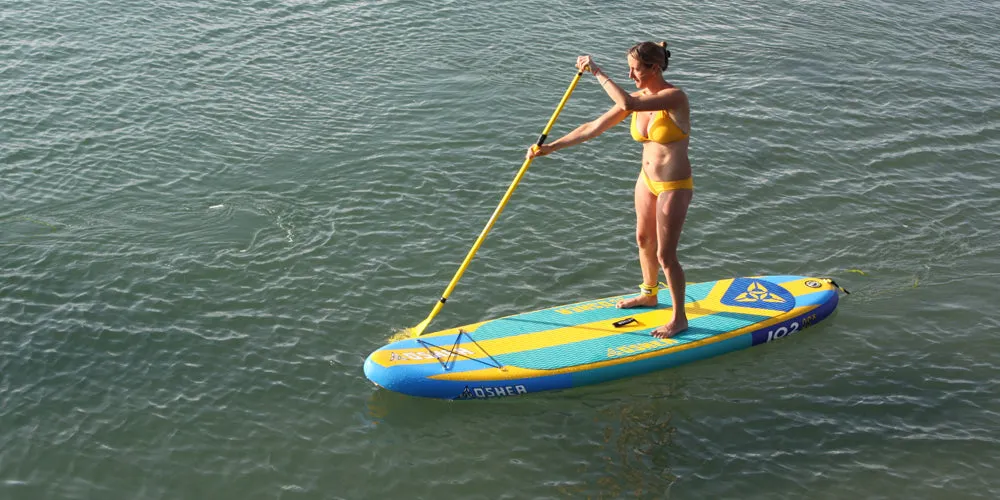 O'Shea 10'2" QSx iSUP Inflatable Stand Up Paddleboard Package - Blue - 2022