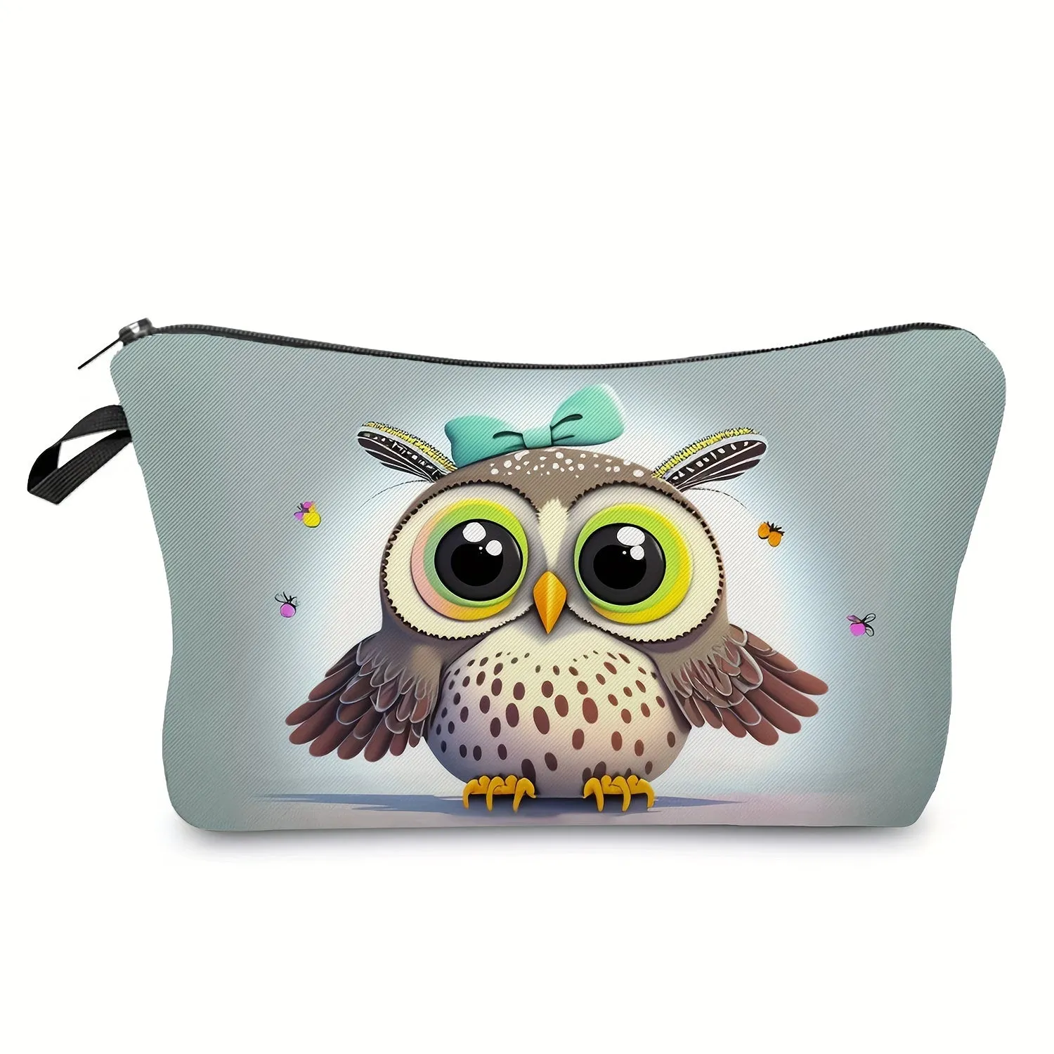 Owl Print Travel Toiletry Bag Portable and Practical Accessory