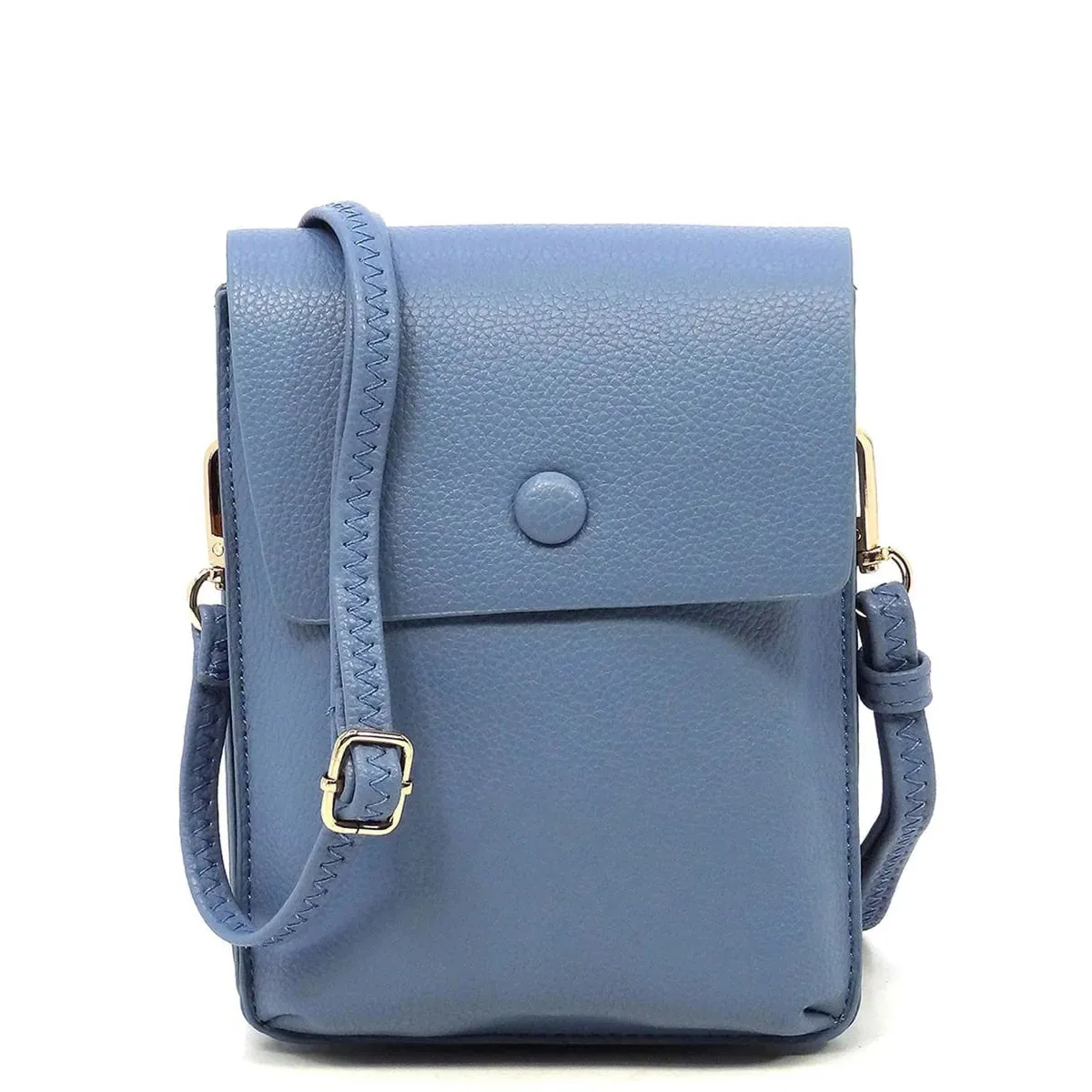 Pebble Flap Crossbody Bag