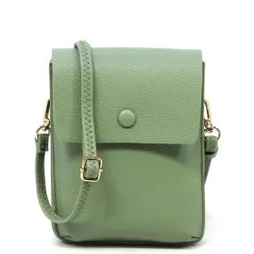 Pebble Flap Crossbody Bag