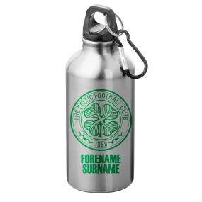 Personalised Celtic FC Crest Water Bottle