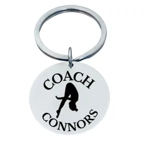 Personalized Diving Coach Keychain