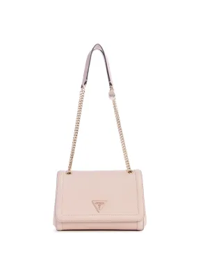 Pink Noelle Crossbody Flap Bag