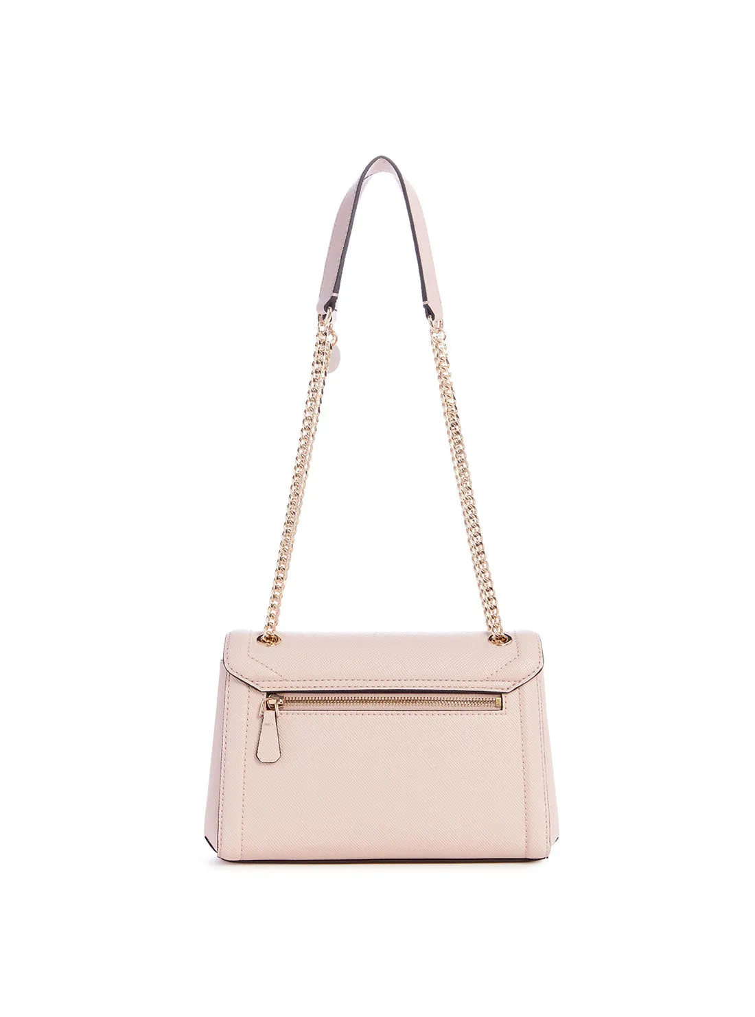 Pink Noelle Crossbody Flap Bag