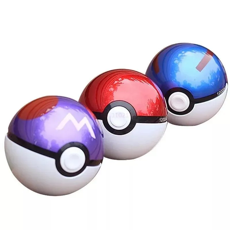 Pokemon Cartoon Large-capacity Pocket Ball Power Bank Pikachu Anime Power Bank Kawaii Toys Kids Birthday Gift Pikachu Ornaments