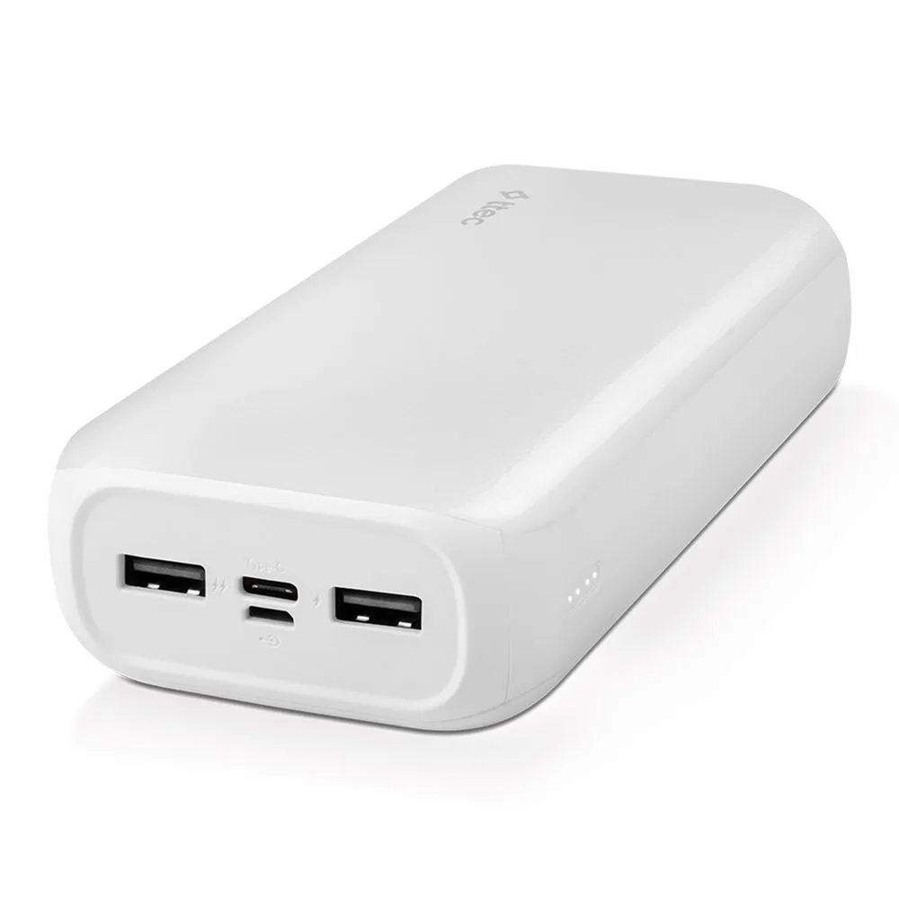 Power Ttec Recharger Ultra 30.000 Mah Pb,White