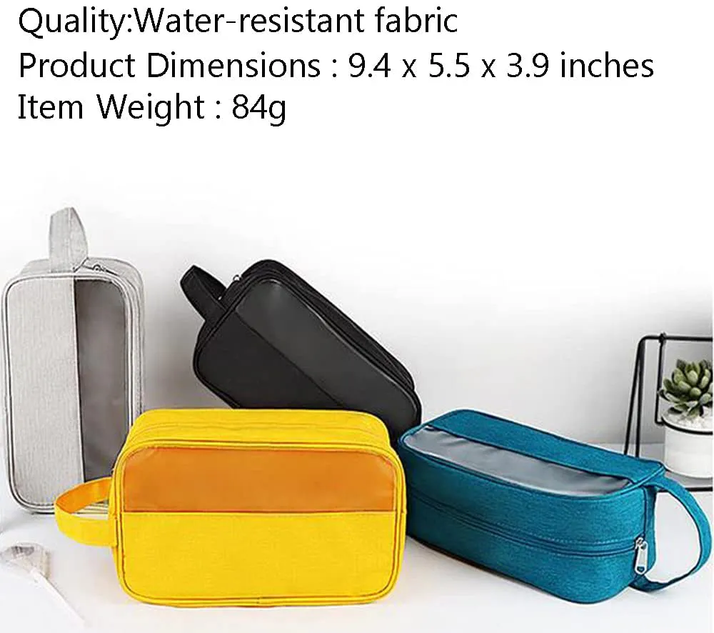 Premium Hanging Travel Toiletry Bag for Women and Men, Hygiene Bag, Travel Toiletry Organizer Dopp Kit Water-Resistant Makeup Cosmetic Bag for Toiletries/Shaving/Grooming/Accessories (Elegant Ash)