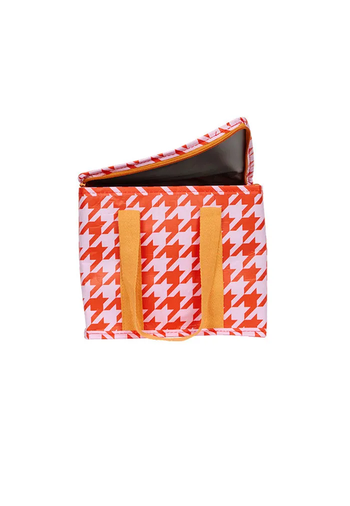 Project Ten Mini Insulated Cooler Bag - Houndstooth