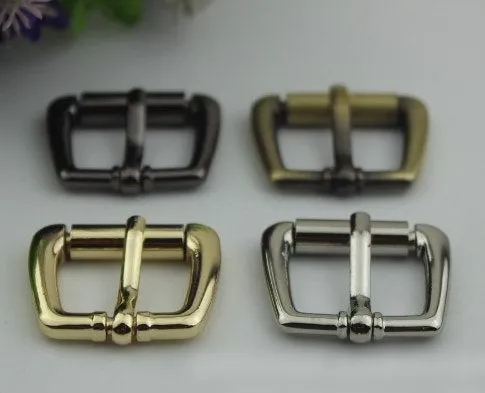 Purse Strap Slider Bag Hardware Metal Rectangle Single Loop Slide Buckle Adjuster Keeper Ring 20mm 3/4" Gold Silver 2/20pcs DIY Supplies