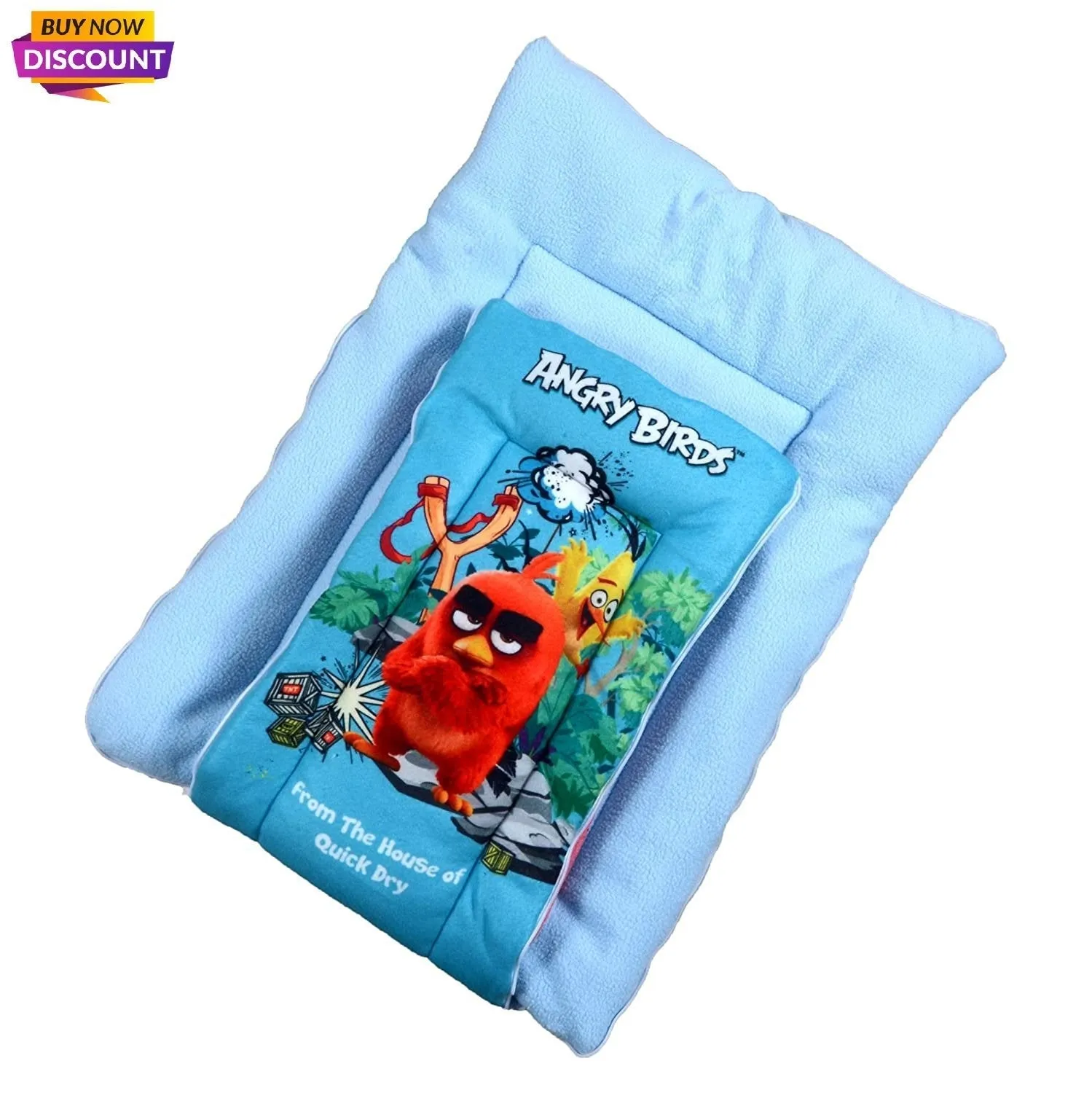 Quick Dry Cute Baby New Born Kangaroo Wrap Sleeping Bag with Dry Sheet