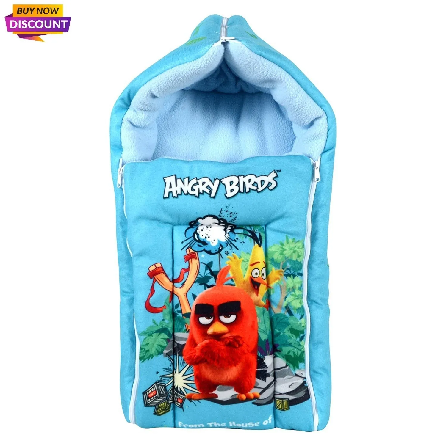 Quick Dry Cute Baby New Born Kangaroo Wrap Sleeping Bag with Dry Sheet