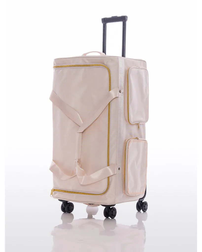 Rac n Roll Limited Edition Large Dance Travel Bag - Beige