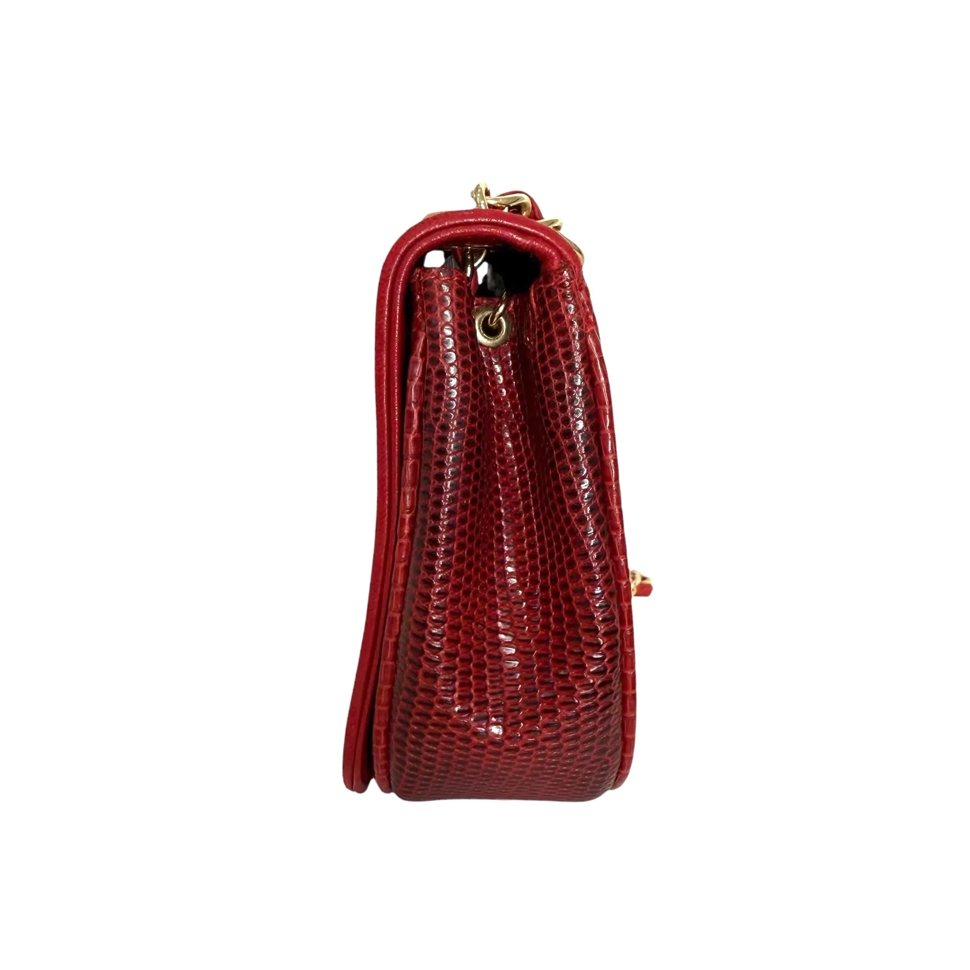 Red Lizard Vintage Bag