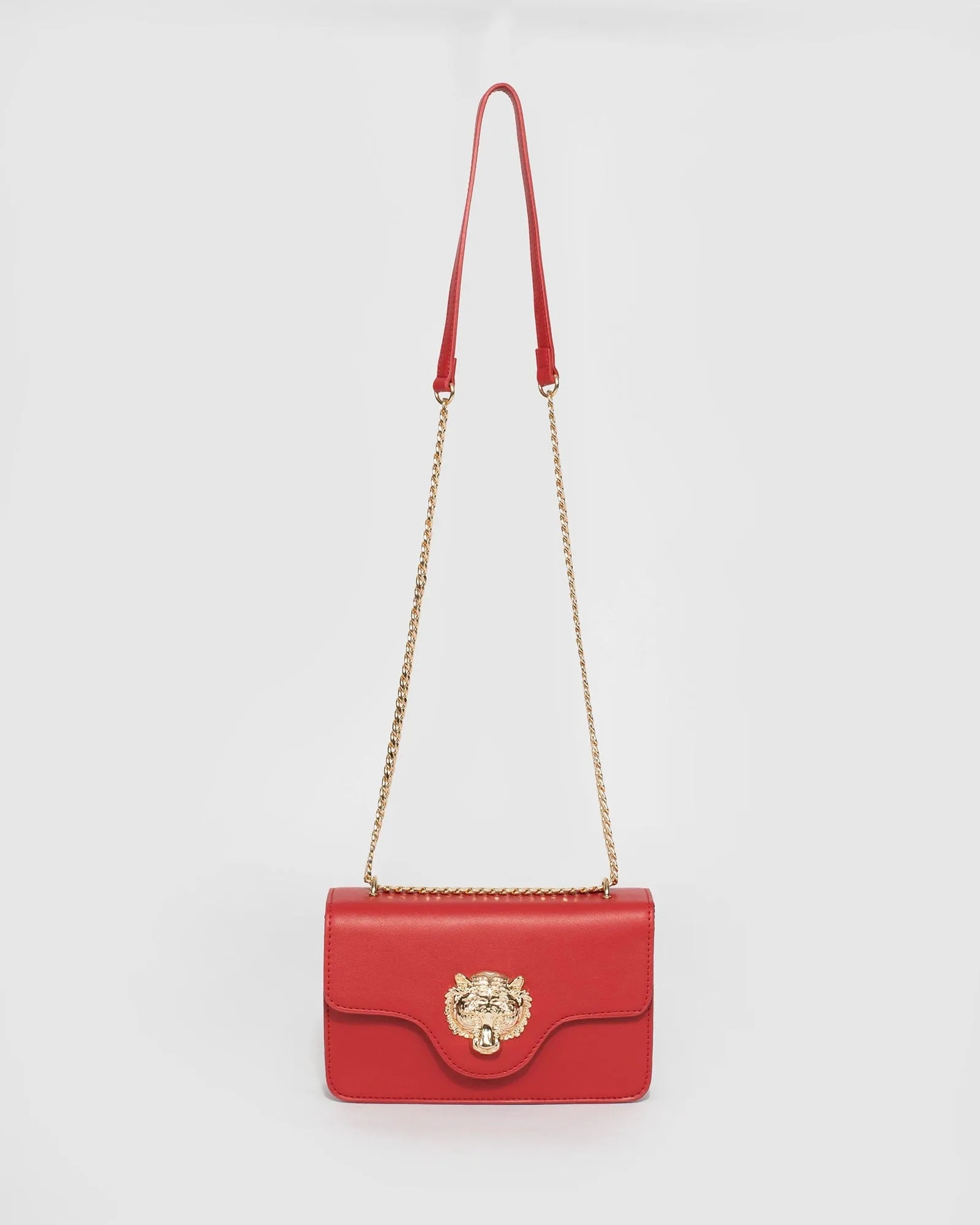 Red Willow Tiger Face Crossbody Bag