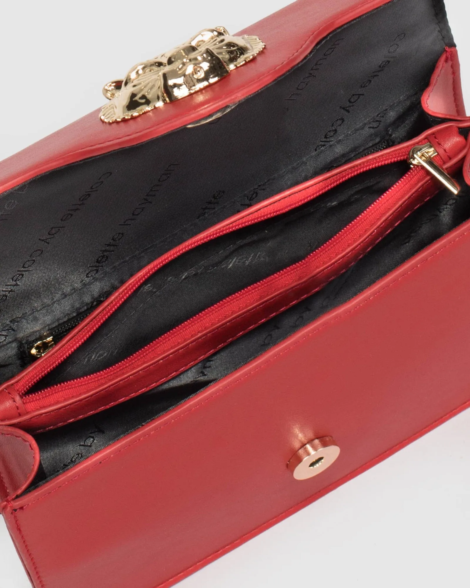 Red Willow Tiger Face Crossbody Bag