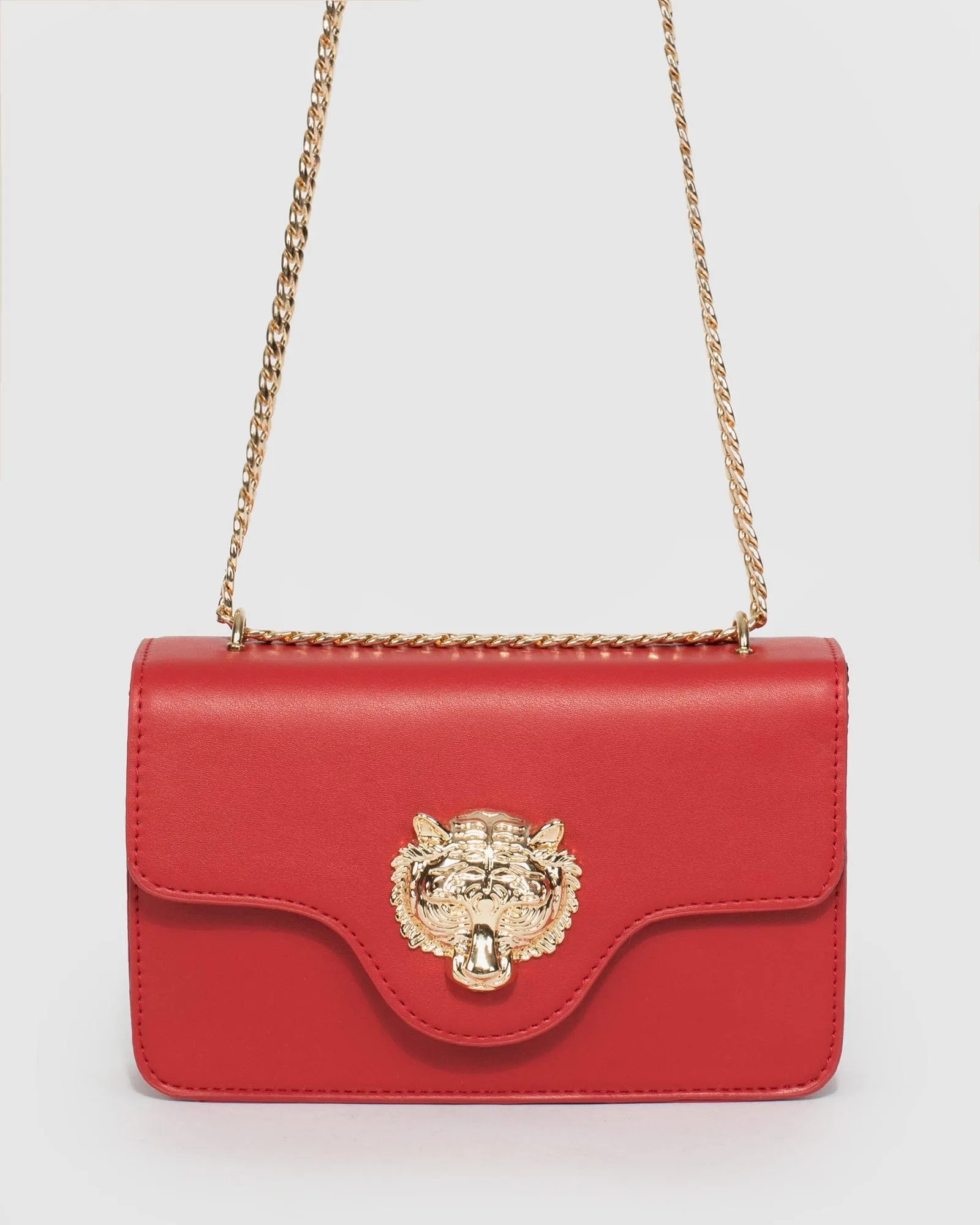 Red Willow Tiger Face Crossbody Bag