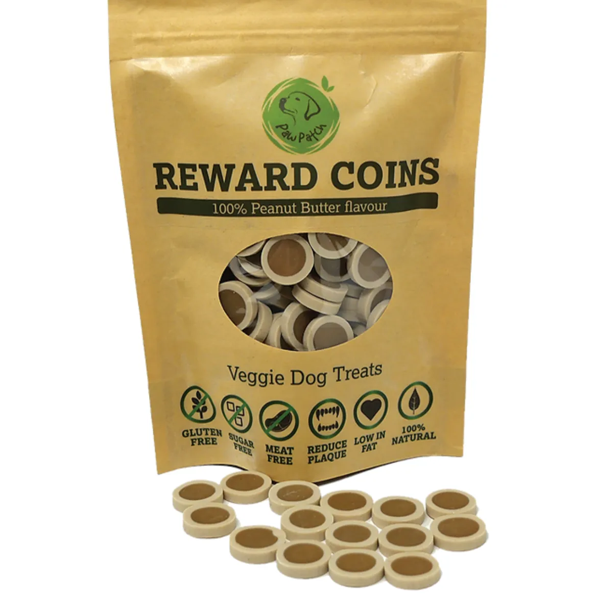 Reward Peanut Butter Coins for Dogs