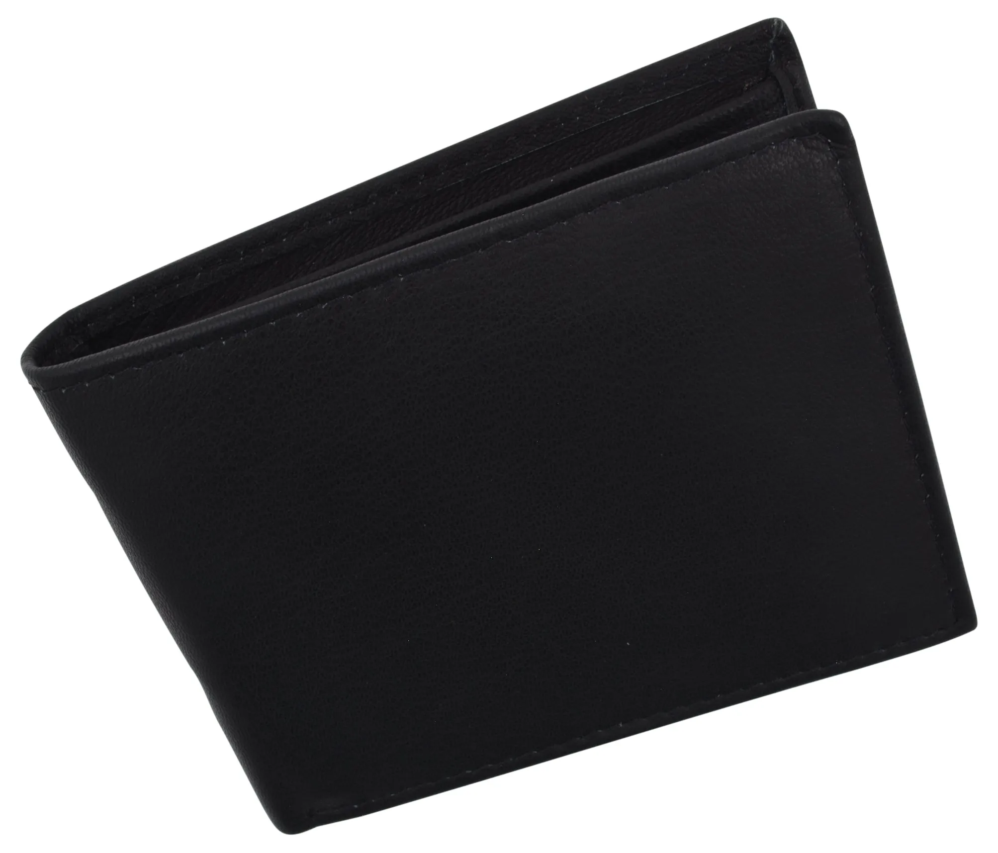 RFID Blocking Bifold Leather Mens Multi Credit Card ID Holder Wallet