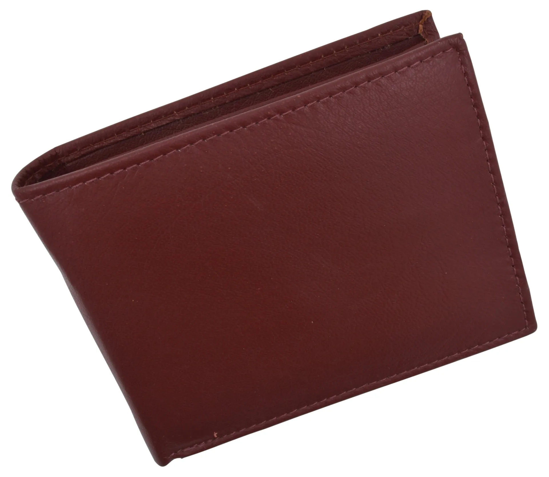 RFID Blocking Bifold Leather Mens Multi Credit Card ID Holder Wallet