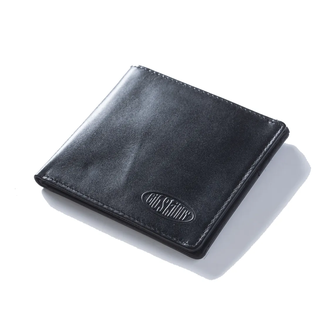 RFID Leather World w/ Zip Black