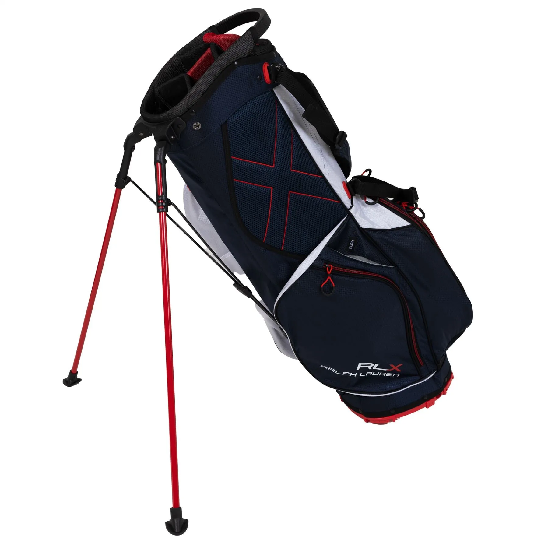 RLX Golf Stand Bag White/Navy - SS24