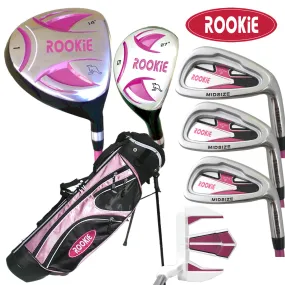 Rookie Girls Golf Set RH | 7 Piece Pink 7 to 10 YRS